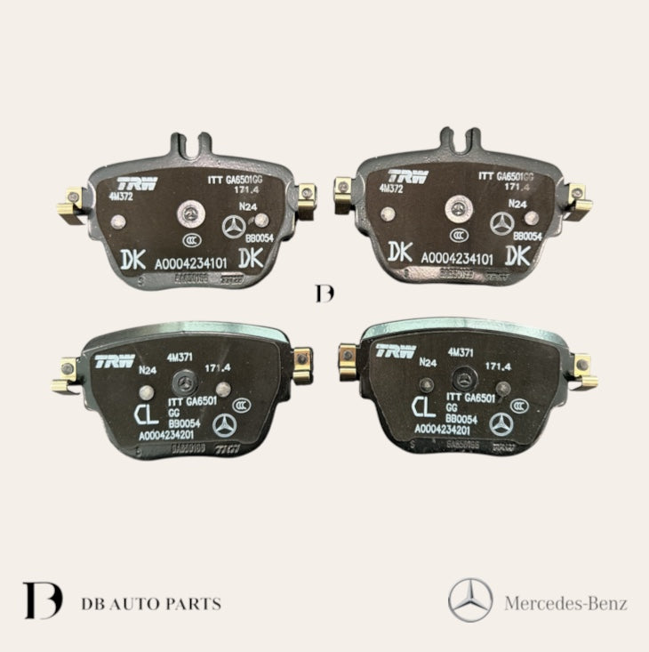 Mercedes Benz Genuine Oririginal Rear Brake Pads Set E-Class W213 E350 (0004207903)(22279201)(0252279217)