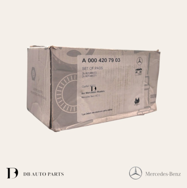 Mercedes Benz Genuine Oririginal Rear Brake Pads Set E-Class W213 E350 (0004207903)(22279201)(0252279217)