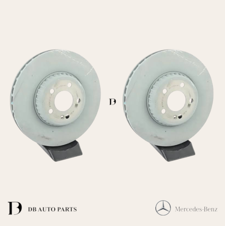 Mercedes Benz Genuine Original Rear Brake Disc Set 2 pcs E-Class W213 E350 (0004230712)