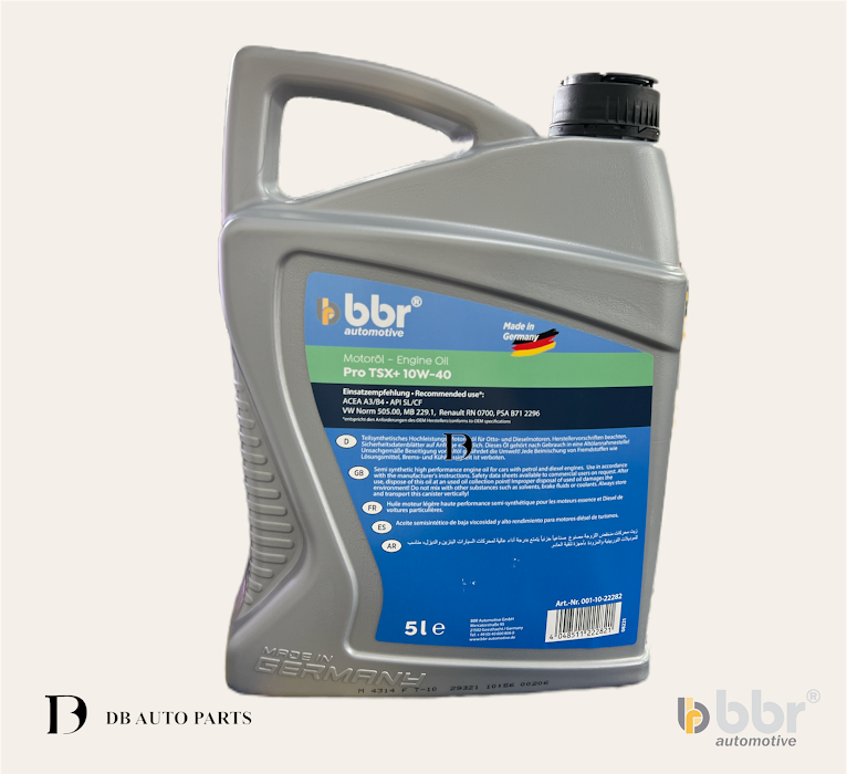 BBR ENGINE OIL PRO TSX+ 10W40 ENGINE OIL FULLY SYSTHETIC  (0011022282)(10W40)