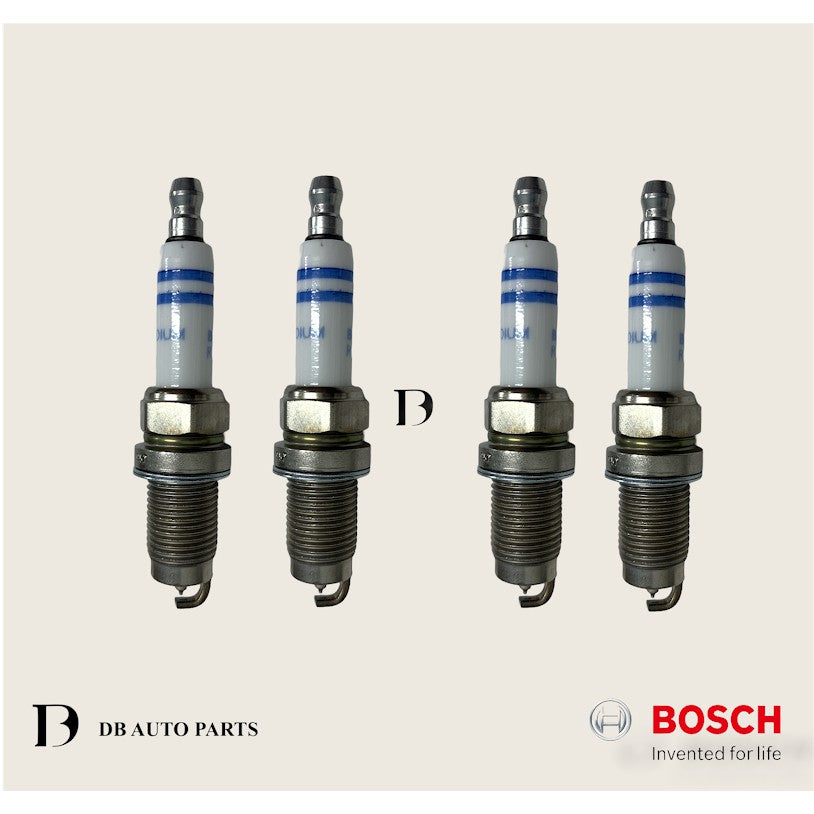 BOSCH SPARK PLUG FOR AUDI VOLKSWAGEN SET/ 4 PCS (0242240665)(03C905601A)(03F905600)(03F905600A)(101905626)