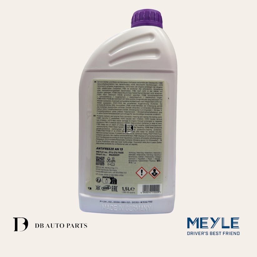 Meyle Purple-Pink Antifreeze Coolant 1.5L Audi Volkswagen Porsche G13 (0140169600)(G13)