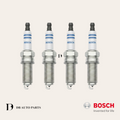Bosch Double Platinum MercedesBenz C-Class W204 E-ClassW211 W212 M271 spark plugs set 4 pcs (0242135509)(0041594403)