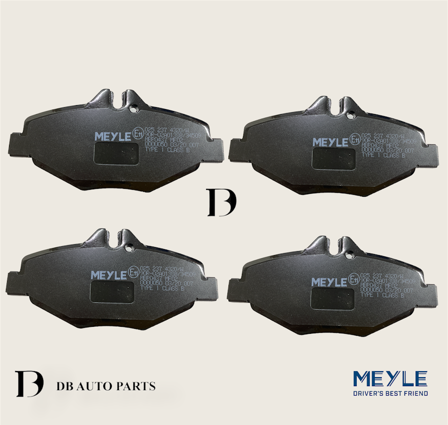 MEYLE FRONT BRAKE PAD W SENSOR MERCEDES BENZ W211 S211 (0252374320/W)(0044207920)(0034209920)(0034206520)(0044208720)