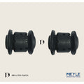 MEYLE AUDI VOLKSWAGEN FRONT AXLE LOWER ARM BUSH SET/2PCS (1004070086)(1K0407182A)(5Q0407182)