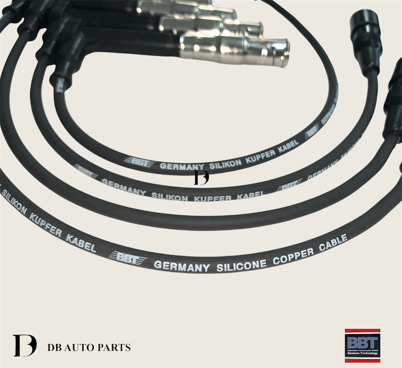 BBT AUTOMATIVE MERCEDES BENZ C-CLASS W202 C180 C220 E-CLASS W124 W210 / M111 PLUG CABLE SET / 4 PCS (ZEF642)(0001500480