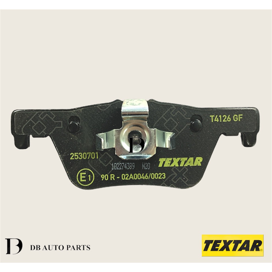 TEXTAR BMW F30 F20 F32 REAR BRAKE PAD (34206799809)(34206873093)(34206873094)(34216850569)(34216873093)(2530701)