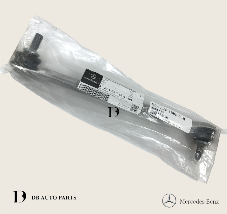 MERCEDES BENZ W204 FRONT RIGHT STABILIZER / TORSION BAR / ABSORBER LINK (2043201889)(0160600045)