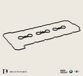 ORIGINAL BMW SERIES 1 E81 E87 E88 SERIES 5 E60 E61 F10 F11 525i 523i X1 / N52N VALVE COVER GASKET (584.950)(11127559311)