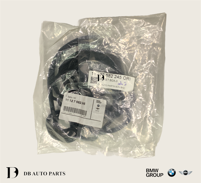 ORIGINAL BMW SERIES 1 E81 E87 E88 SERIES 5 E60 E61 F10 F11 525i 523i X1 / N52N VALVE COVER GASKET (584.950)(11127559311)