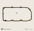 ORIGINAL MERCEDES BENZ A-CLASS W169 A180 A200 W245 B180 B200 722.8 AUTO TRANSMISSION OIL PAN GASKET (1693713580)