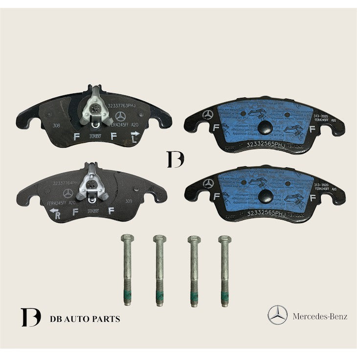 MERCEDES BENZ W204 W212 FRONT BRAKE PADS (0054201020)90054201320)(0074205820)(0064202820)(0054201620)(0074207520)