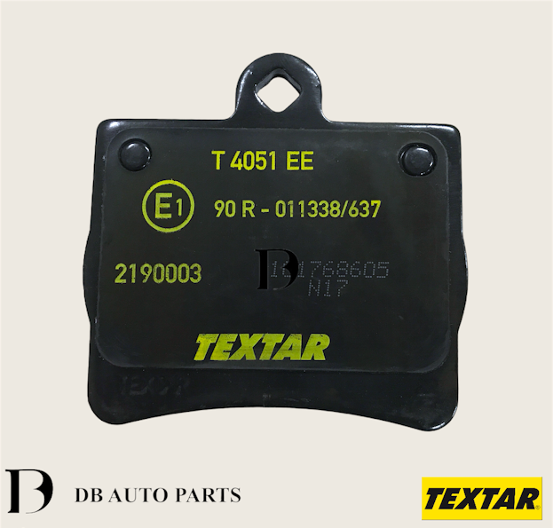 TEXTAR MERCEDES BENZ W202 REAR BRAKE PADS(2190003)(0024205120)(0054201820)
