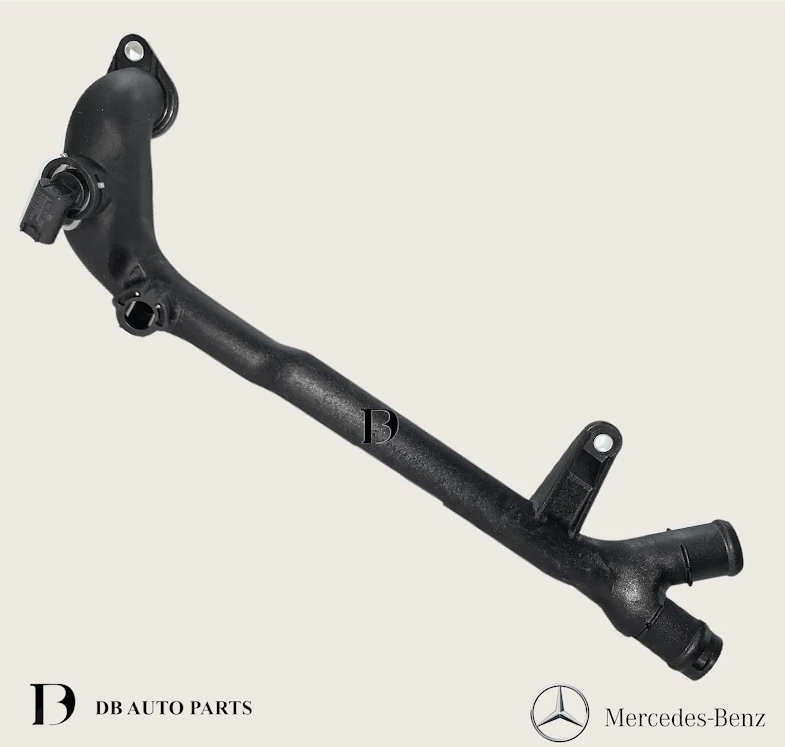 Original Mercedes Benz Engine Coolant Pipe With Sensor / Oil Cooler Water Pipe (2712001552)