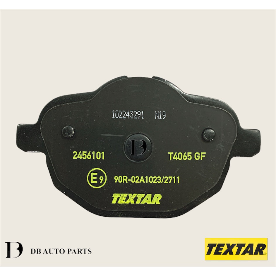 TEXTAR BMW F10 F25 X3 REAR BRAKE PAD (34216798193)(34216870558)(34216870565)(34216885451)(34216885452)(2456101)