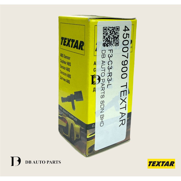 TEXTAR REAR RH/LH ABS SENSOR AUDI VOLKSWAGEN (WHT003862)(WHT003863)(45007900)(45008000)(6Q0927807A)(6Q0927808A)