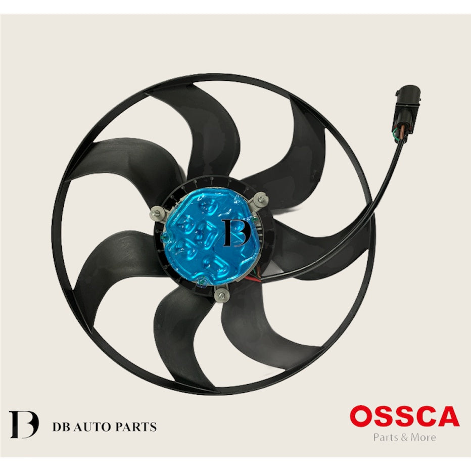 OSSCA VOLKSWAGEN MK5 1.6 FAN MOTOR 300MM 250W (40597)(6R0121207Q)(6R0959455)(6R0959455D)(6R0121207K)