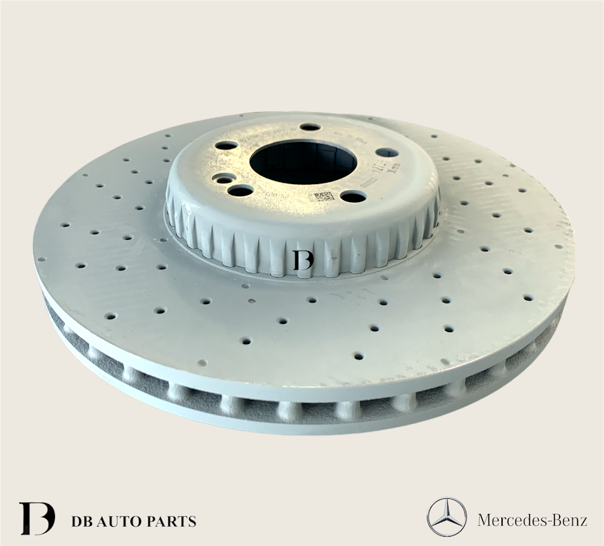 ORIGINAL MERCEDES BENZ C-CLASS W205 C250 C300 C350 W213 E250 E300 FRONT BRAKE DISC SET / 2PCS  (0004212212)