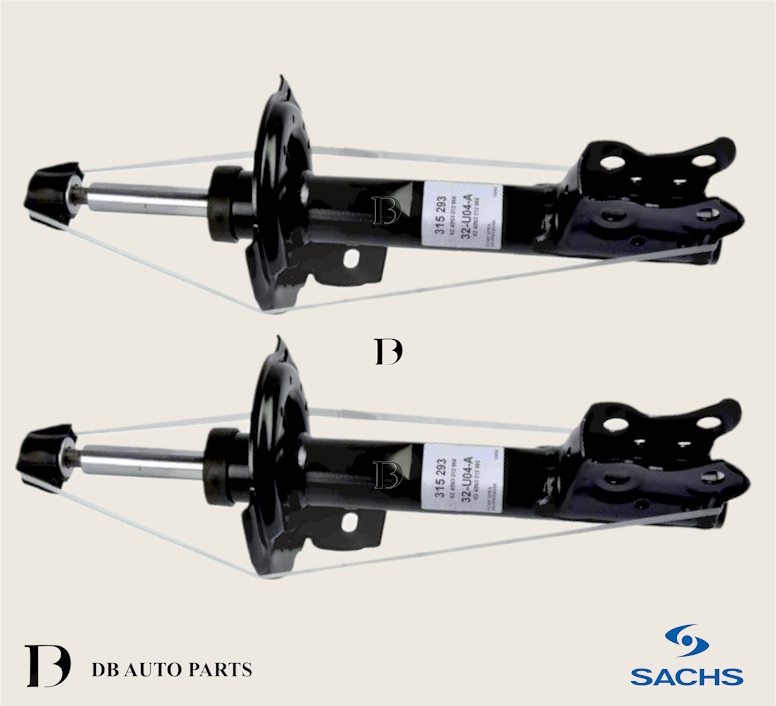 SACHS MERCEDES BENZ A-CLASS W169 A150 A170 A200 B-CLASS W245 B200 FRONT ABSORBER SET/2PCS 	(315293)(1693201630)