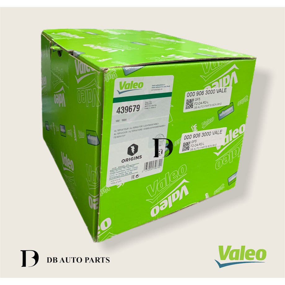 VALEO ALTERNATOR 14V/150A MERCEDES BENZ M271CGI W204 W212 W207 (439679)(0009063000)(0141541502)