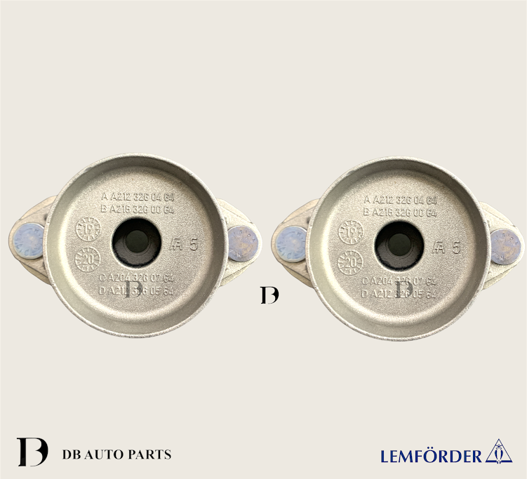 LEMFORDER MERCEDES BENZ W204 REAR ABSORBER MOUNTING SET /2PCS (3490901)(2043200373)(2183260464)(2123260464)