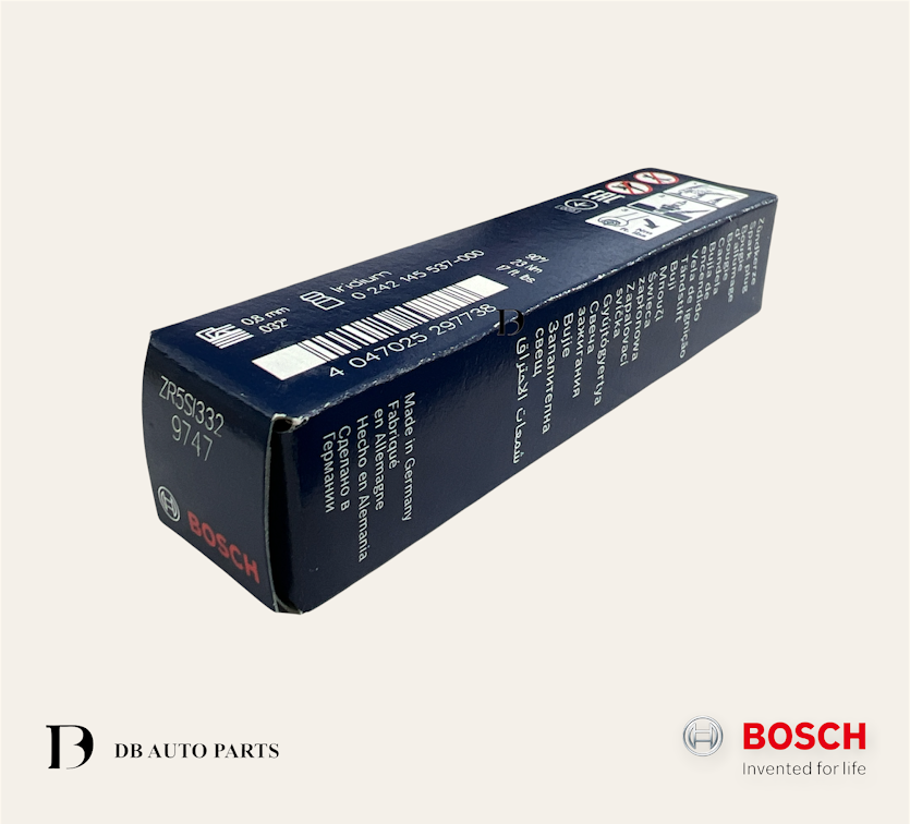 GENUINE BOSCH BMW F20 F30 316i MINI R56 SPARK PLUG SET / 4 PCS (12122293697)(0242145537)
