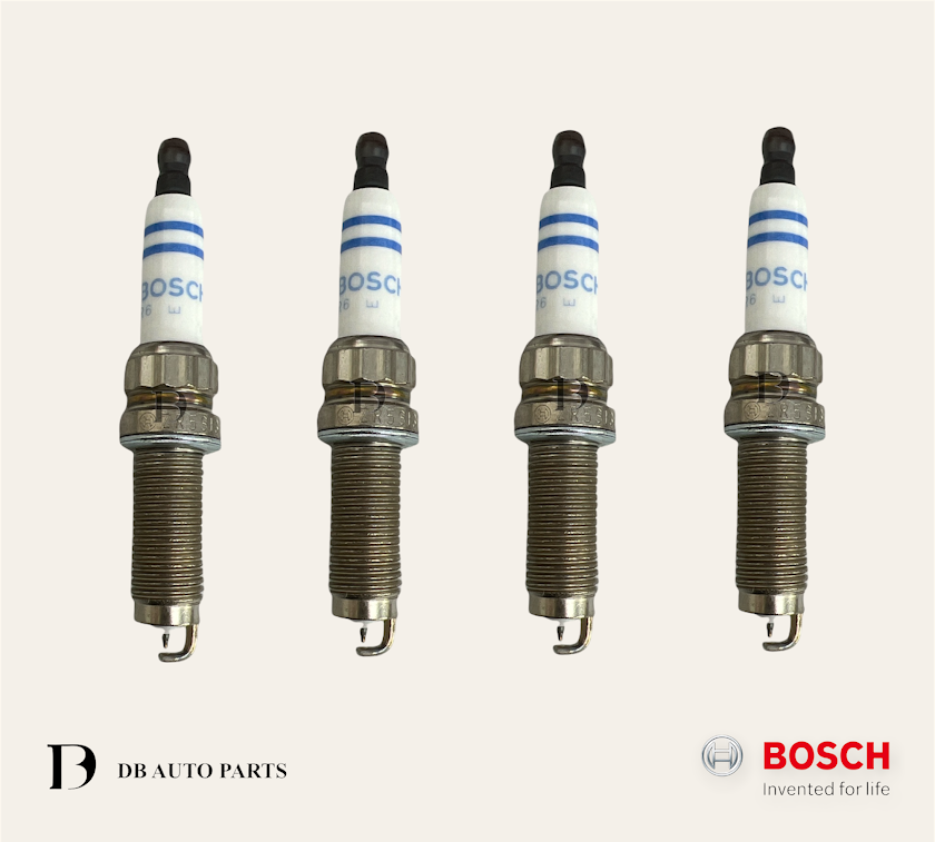 GENUINE BOSCH BMW F20 F30 316i MINI R56 SPARK PLUG SET / 4 PCS (12122293697)(0242145537)