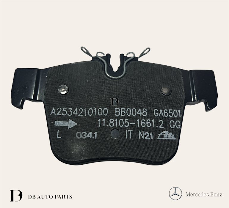 100% ORIGINAL MERCEDES BENZ C-CLASS W205 GLC X253 W253 AMG C43 REAR BRAKE PADS (0004205900)(2242301)(0252242316)