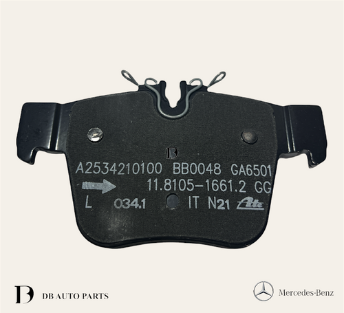 100% ORIGINAL MERCEDES BENZ C-CLASS W205 GLC X253 W253 AMG C43 REAR BRAKE PADS (0004205900)(2242301)(0252242316)
