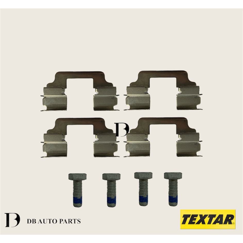 TEXTAR BMW F10 F25 X3 REAR BRAKE PAD (34216798193)(34216870558)(34216870565)(34216885451)(34216885452)(2456101)