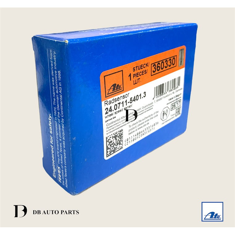 ATE ABS SENSOR AUDI VW SEAT SKODA PORSCHE (WHT003856A) (WHT003857A) (WHT003858A) (WHT003859A)