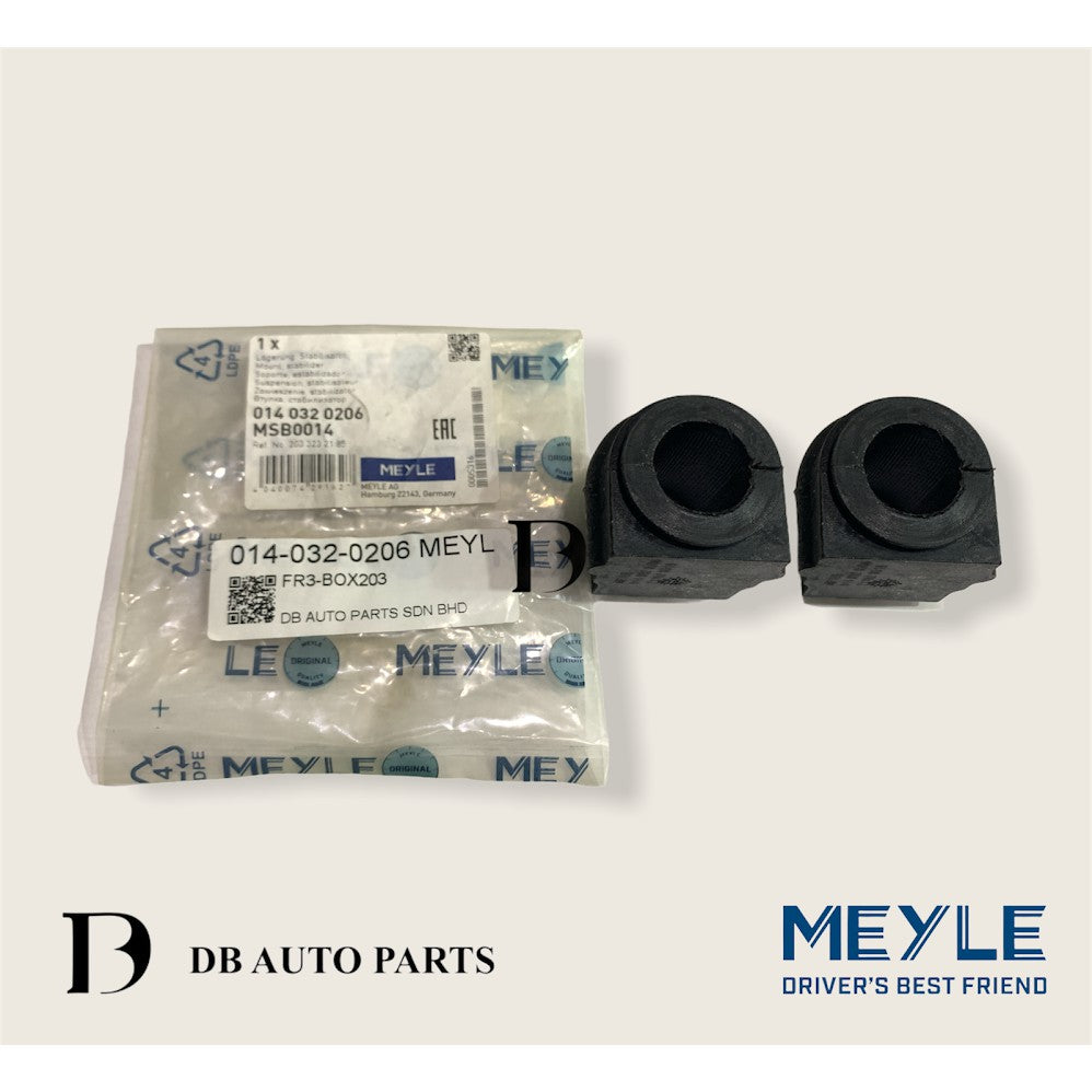 MEYLE MERCEDES BENZ W203 FRONT TORSION BAR BUSH SET/ 2 PCS (0140320206)(2033230585)(2033232185)