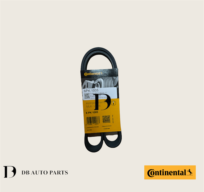Continental CTAM Volksawagen Golf Tiguan Fan Belt / V-Belt (6PK1005)(04E145933A)