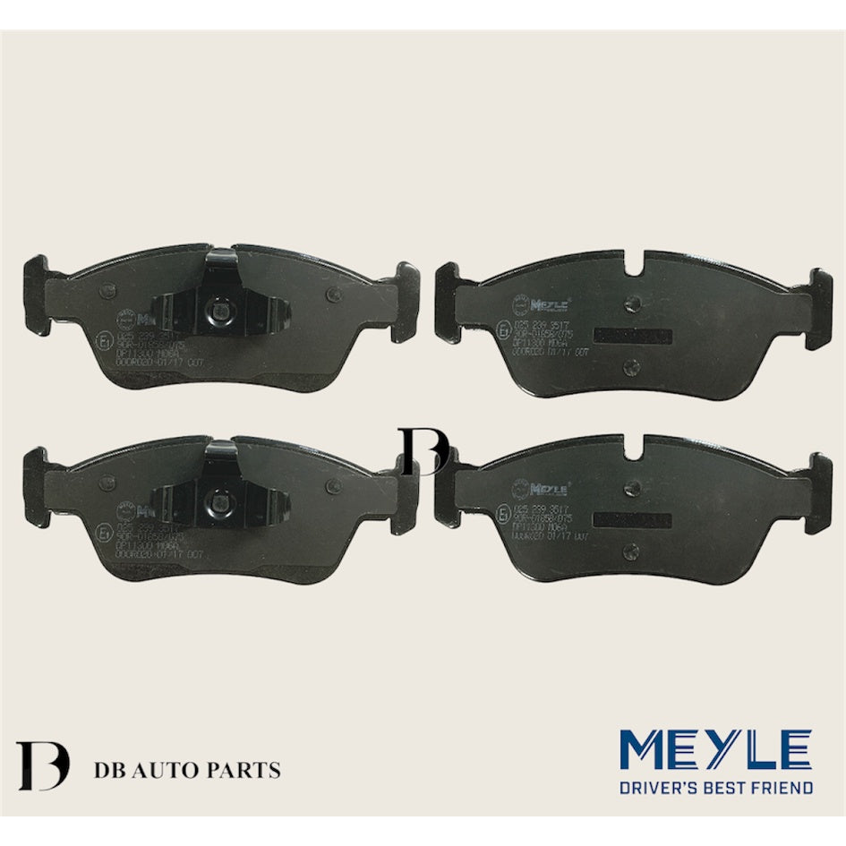 MEYLE BMW E90 E87 FRONT BRAKE PADS (34112288849)(34112288851)(34116769763)(34116769951)(34116769951)(0252393517)