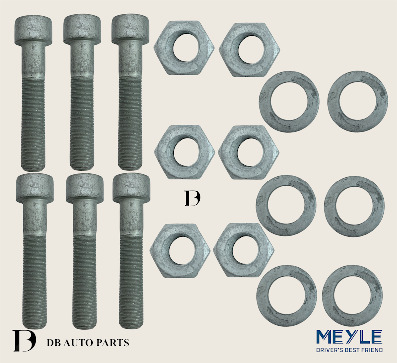 MEYLE MERCEDES BENZ W124 W201 W202 W210 E200 REAR PROPELLER SHAFT COUPLING KIT  (0141522103)(2024101315)(GAD129)