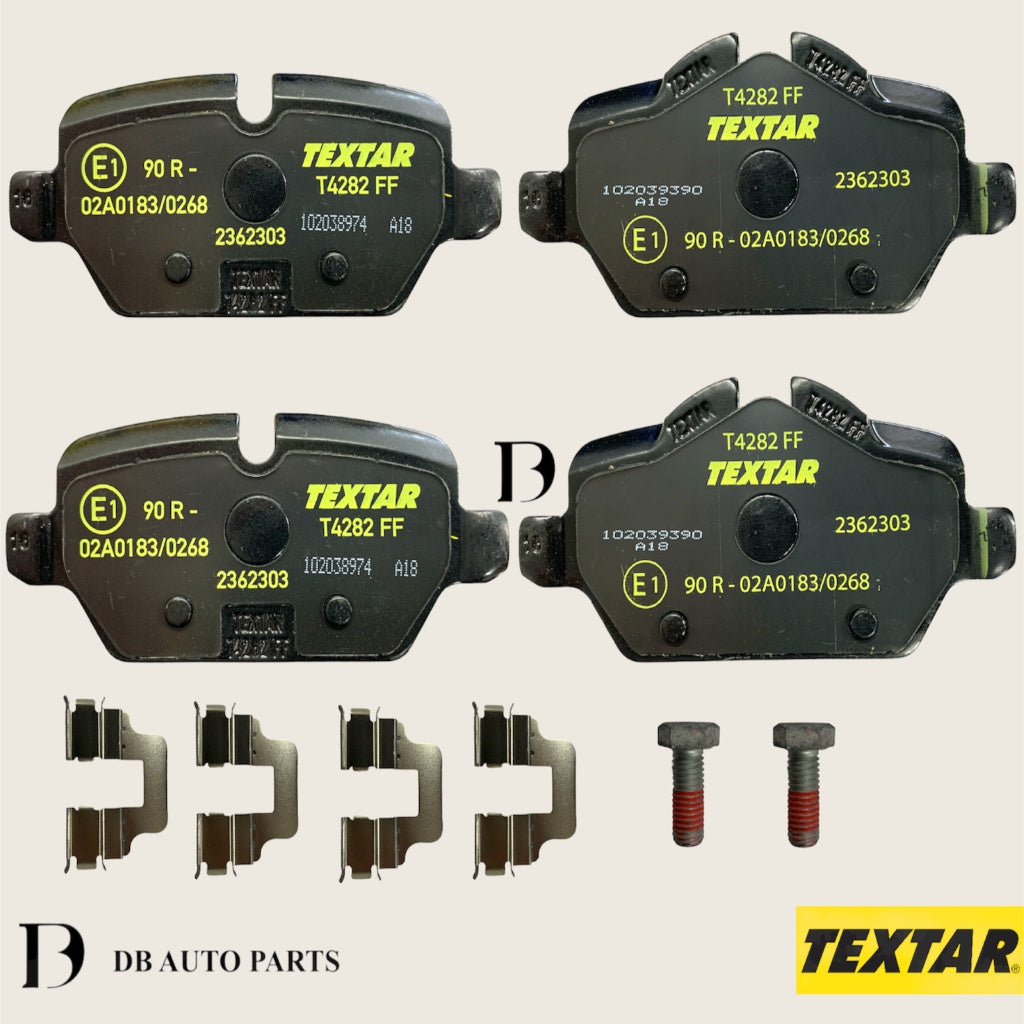 TEXTAR BMW E90 E87 E81 REAR BRAKE PADS (34216788183)(34216779294)(34216777240)(34216774417)(34216767146)(2362303)