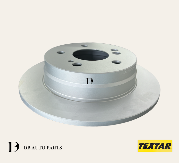 TEXTAR MERCEDES BENZ 124 SALOON 280E W124 W202 C180 C200 REAR BRAKE DISC / DISC ROTOR SET / 2PCS  (92032003)(2024230012)