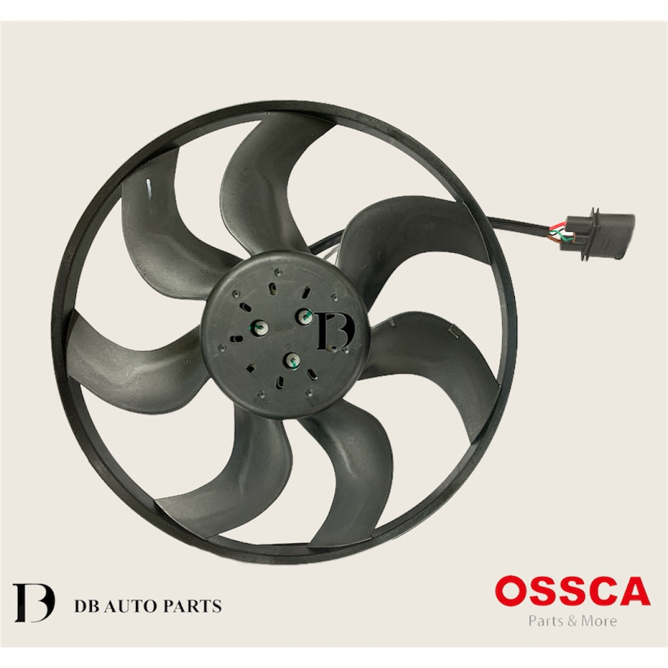 OSSCA VOLKSWAGEN MK5 1.6 FAN MOTOR 300MM 250W (40597)(6R0121207Q)(6R0959455)(6R0959455D)(6R0121207K)