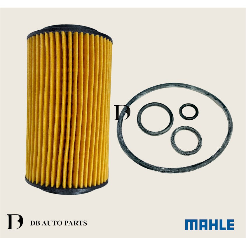 MAHLE OIL FILTER MERCEDES BENZ M112 M272  (OX153/7D) (0001802209) (0001802309 )