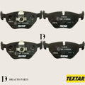 TEXTAR BMW E39 REAR BRAKE PADS (34211163395)(2169103)(34216761281)