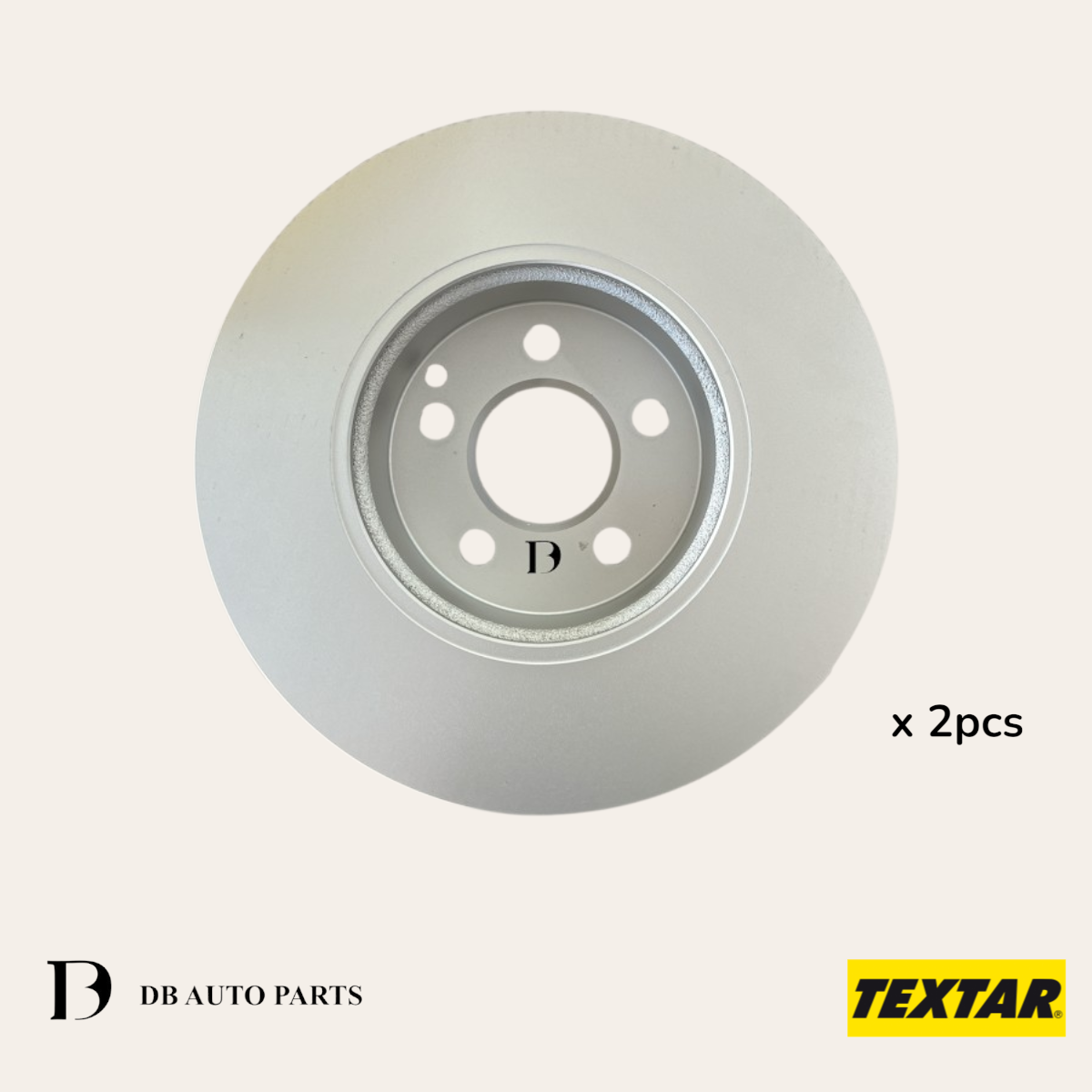 Textar Mercedes Benz W204 W212 Front Brake Disc Set 2 Pcs (92163205)(2044210712)