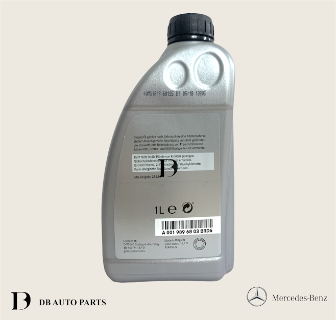 MERCEDES BENZ W204 W212 W207 W220 W221 TRANSMISSION OIL 722.9 236.14 (0019896803)(0140192800)(00004330543)
