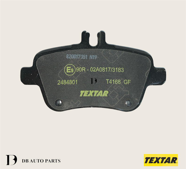 TEXTAR MERCEDES BENZ A-CLASS W176 A250 W156 W246 W117 REAR BRAKE PADS SET (0074209420)(2484801)(0252484818)