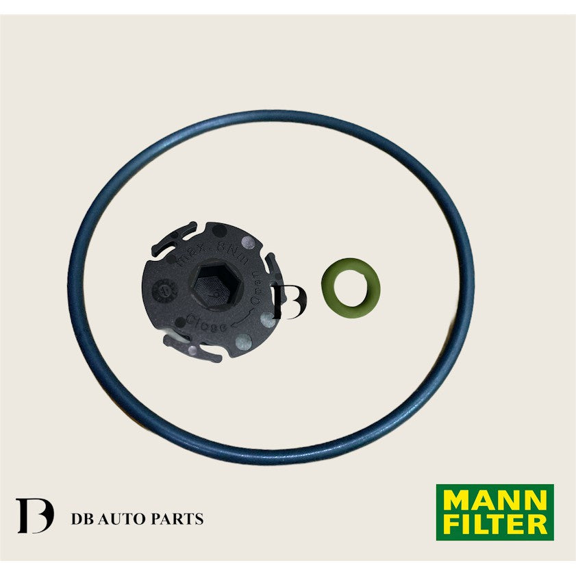 MANN FILTER BMW SERIES 1 F20 SERIES 3 E90 F30 E92 OIL FILTER ELEMENT (HU816ZKIT)(11427640862)(11427953125)(11428683204)