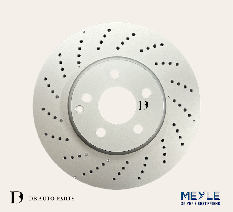 MEYLE PD MERCEDES BENZ C-CLASS W204 C280 E-CLASS W212 E200 E300 FRONT BRAKE DISC SET / 2PCS  (0835212103)(0004211112)
