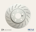MEYLE PD MERCEDES BENZ C-CLASS W204 C280 E-CLASS W212 E200 E300 FRONT BRAKE DISC SET / 2PCS  (0835212103)(0004211112)
