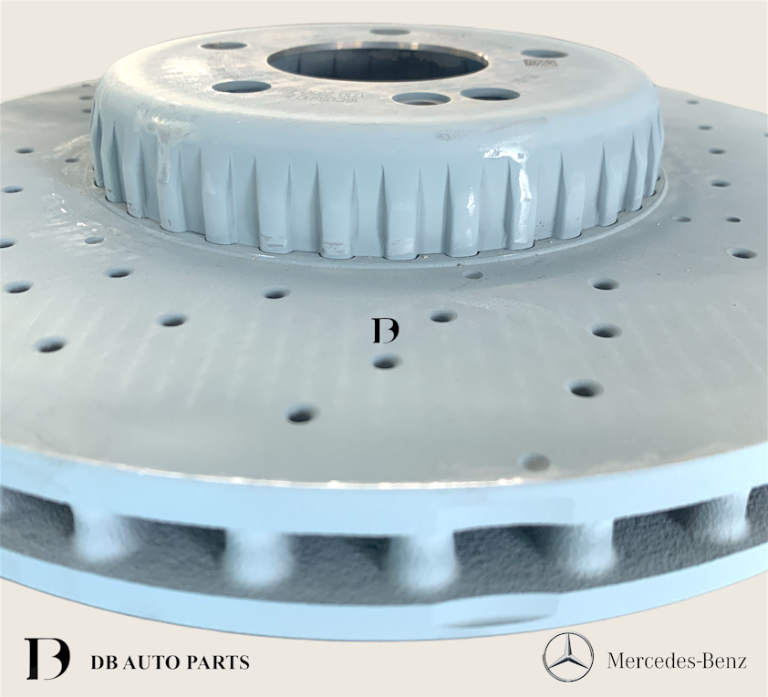 ORIGINAL MERCEDES BENZ C-CLASS W205 C250 C300 C350 W213 E250 E300 FRONT BRAKE DISC SET / 2PCS  (0004212212)