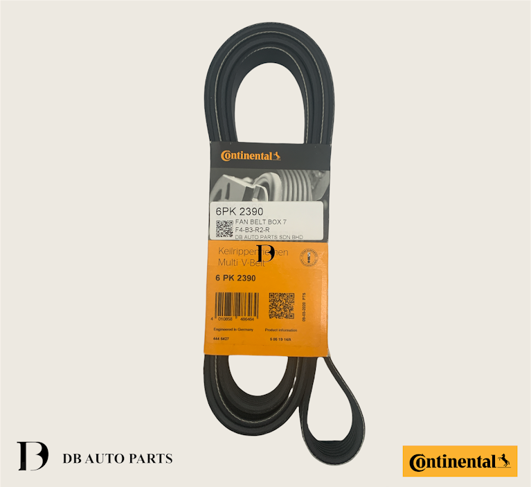 CONTINENTAL CTAM MERCEDES BENZ C-CLASS W203 W204 E-CLASS W212 W211 M-CLASS W163 W164 FAN BELT  (6PK2390)(0119978792)