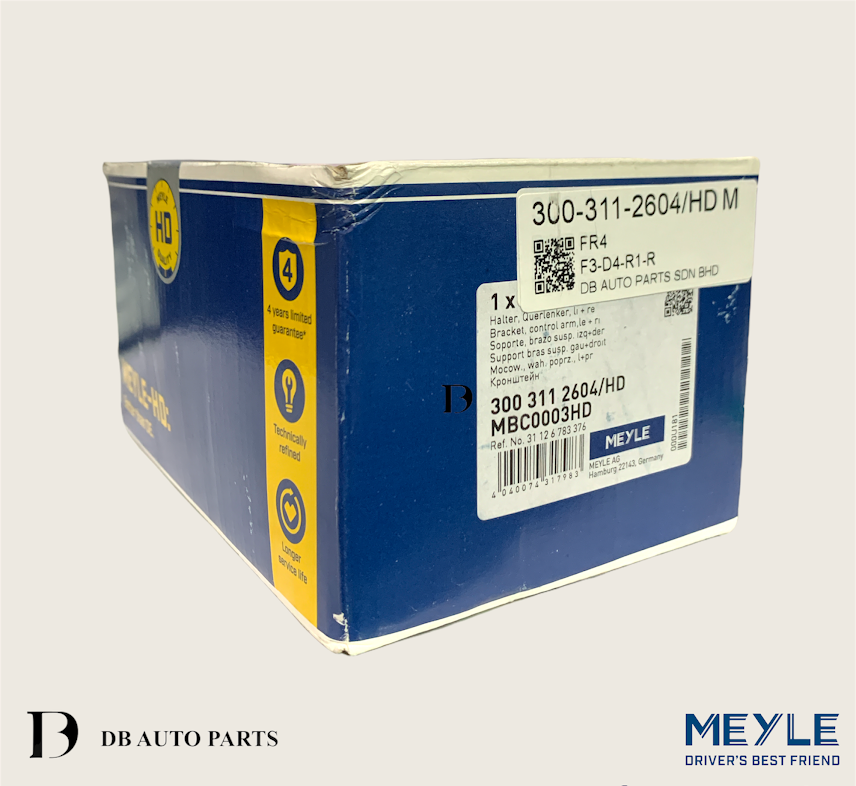 MEYLE HD BMW 3 COMPACT CONVERTIBLE COUPE E46 FRONT LOWER ARM BUSH LEFT & RIGHT SET (3003112604)(31126757623)