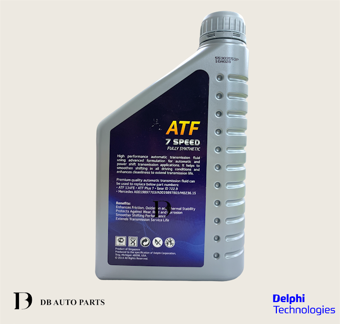 DELPHI MERCEDES BENZ W222 724.2 722.9 236.15 AUTO TRANSMISSION OIL/AUTO OIL/TRANSMISSION FLUID (0009896905)(0019897703)
